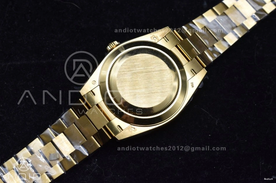 VR3255 Roman Bracelet Day On 1:1 President YG 228238 Gold Best Date 40 (Gain ARF Edition Weight) Dial 0121